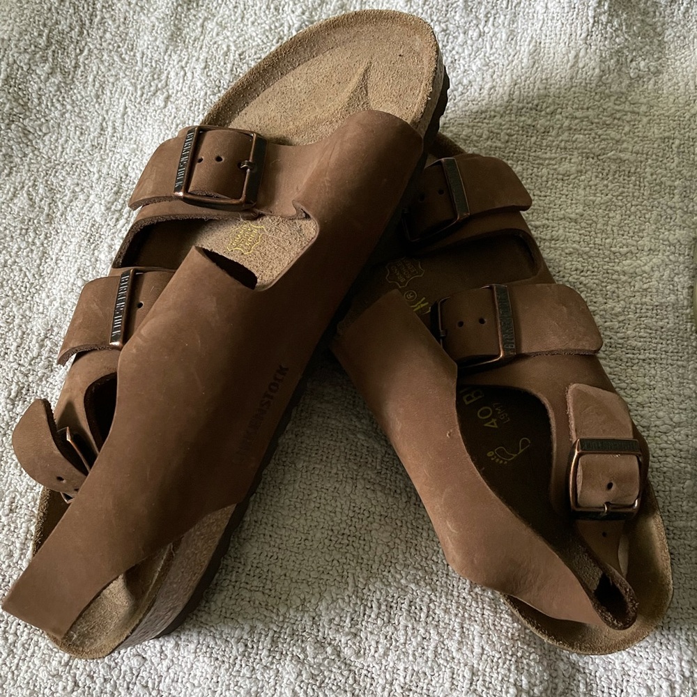 Birkenstock sandals -worn once
